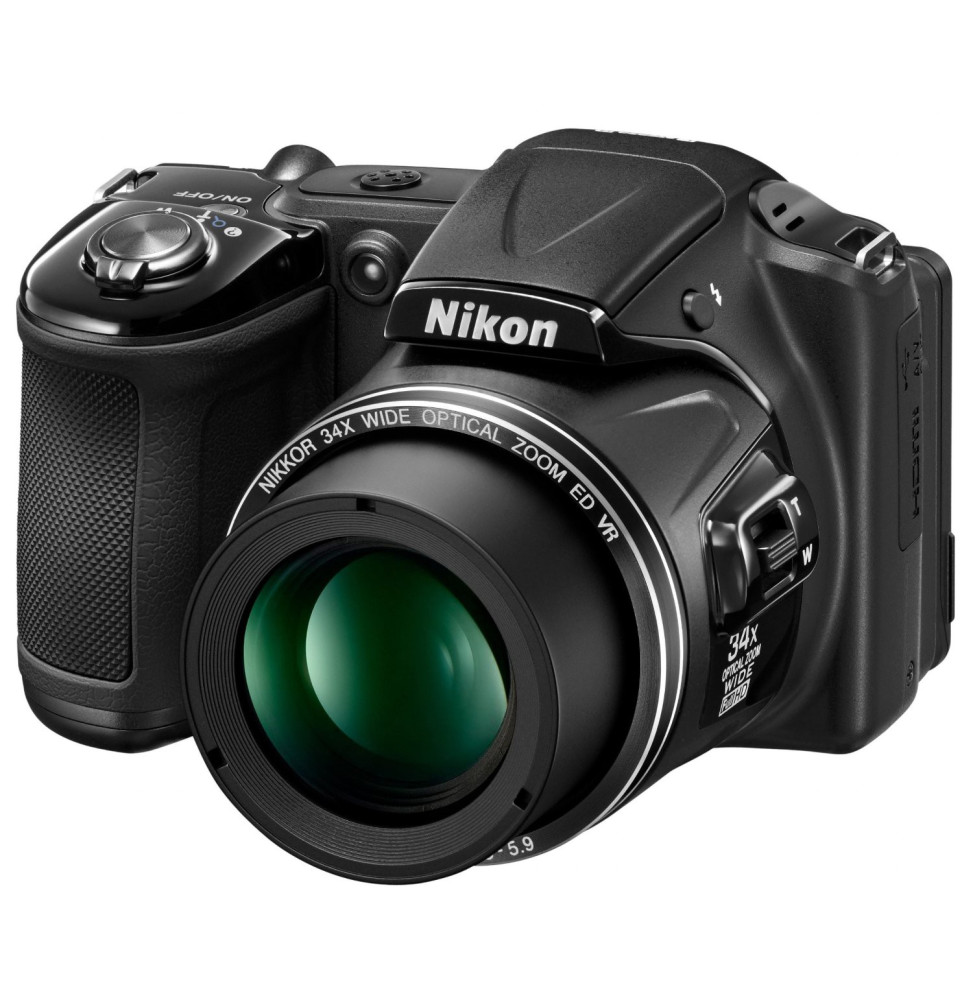 Appareil photo Nikon Coolpix L830 - 16MP /34X + Chargeur et Carte SD offerts