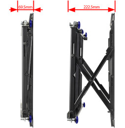 Support Mural Vidéo B-Tech BT8312 Slimline Soft-Open Full Service (BT8312-SP491/B)