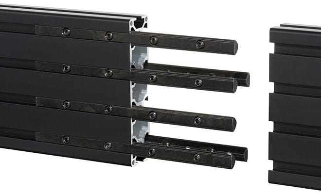 ملحقات تثبيت الشاشات المسطحة B-Tech لنظام X - أسود (BT8390-EXT/B) — صورة 1