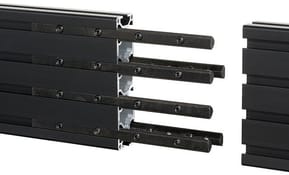 Accessoires de montage d'écran plat B-Tech pour système X - Noir (BT8390-EXT/B)