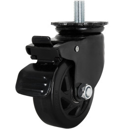 roulettes freinées B-Tech System X - 2pcs (BT8380-CASTORS)