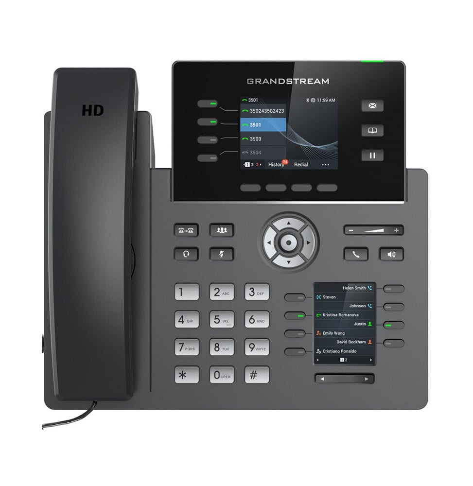 Téléphone IP filaire 4 lignes Grandstream GRP2614