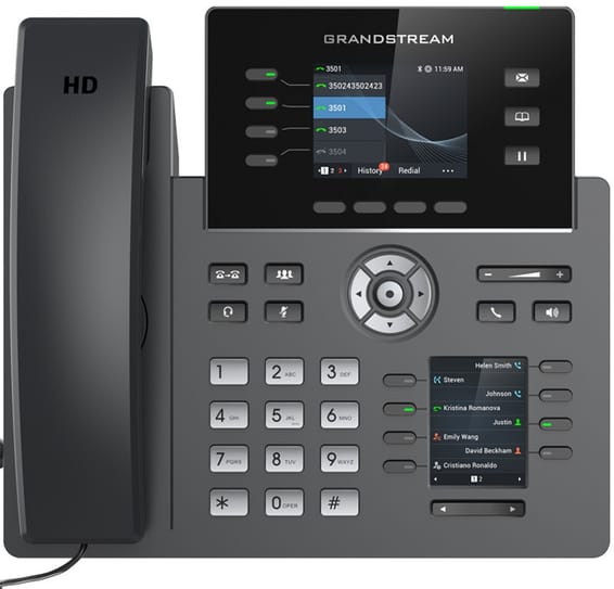 Téléphone IP filaire 4 lignes Grandstream GRP2614