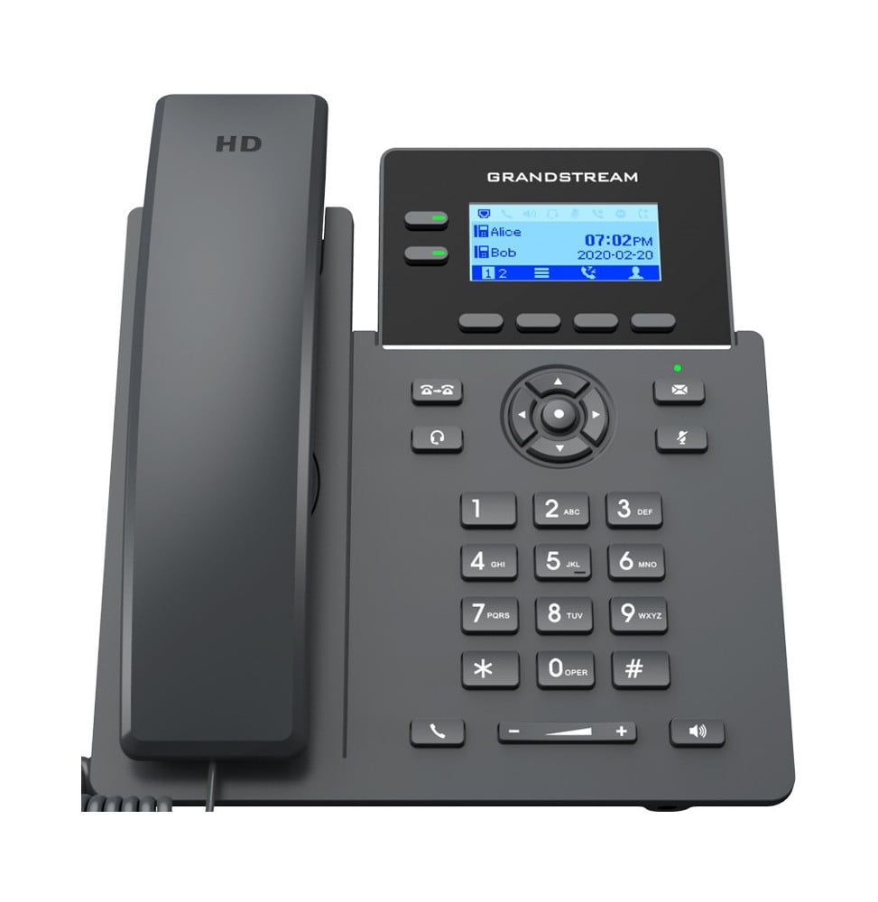 Téléphone IP filaire 4 Comptes SIP /2 lignes Grandstream GRP2602