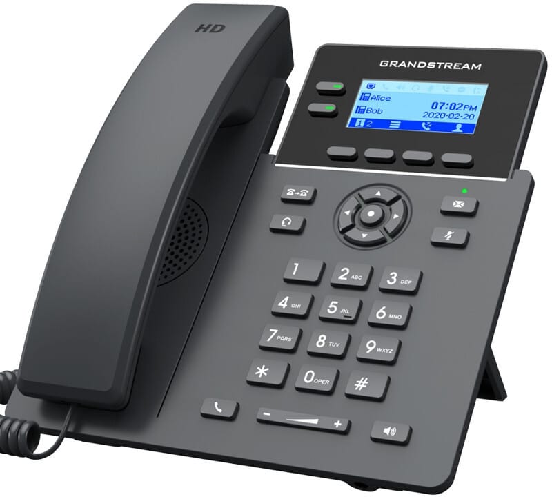 Téléphone IP filaire 4 Comptes SIP /2 lignes Grandstream GRP2602 — image 2