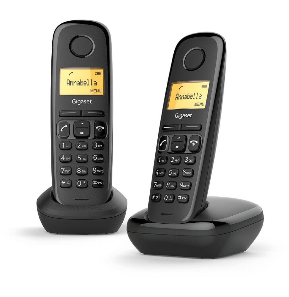 Deux téléphones sans fil Gigaset A170 Duo (4250366851143)