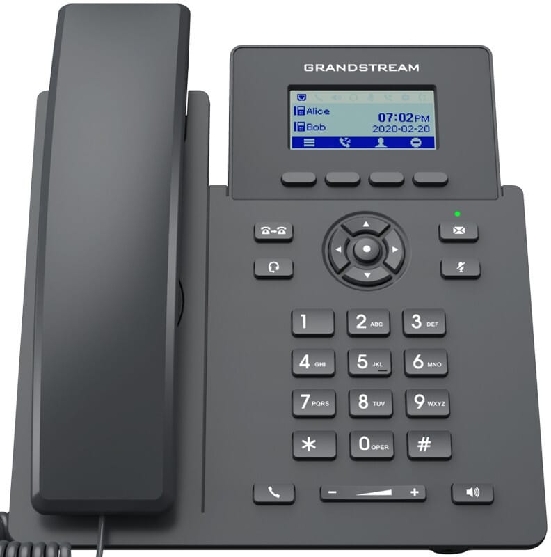 هاتف IP سلكي 2 حساب SIP / 2 خط Grandstream GRP2601P — صورة 1
