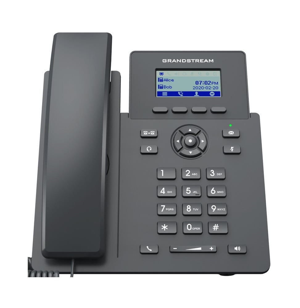 Téléphone IP filaire 2 Comptes SIP / 2 lignes Grandstream GRP2601P