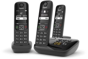 Téléphone sans fil Gigaset AS690A Trio DECT - Noir (4250366854717) — image 2