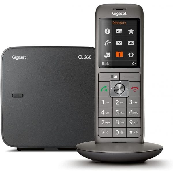 Téléphone fixe sans fil Gigaset CL660 Solo Anthracite (4250366853154) — image 2