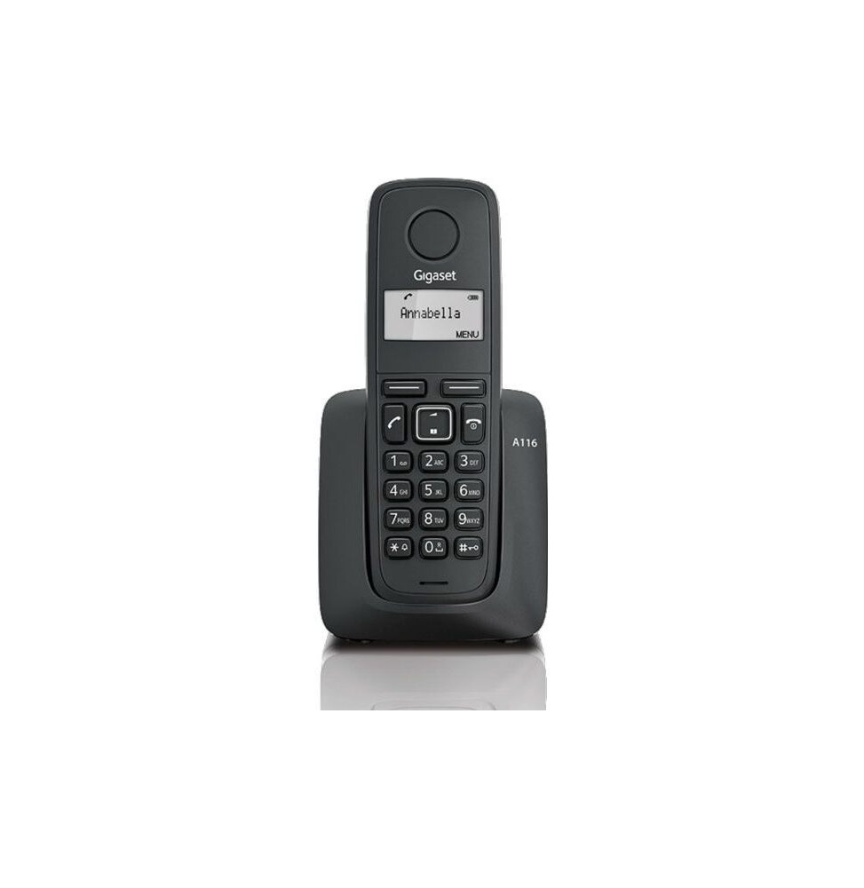 Téléphone sans fil Gigaset A116 DECT (S30852-H2801-R101) — image 1