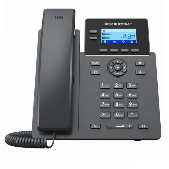 Grandstream GRP2602P IP Phone 4 SIP Accounts / 2 Lines