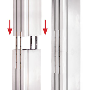 Vertical Support Column B-Tech pour système X...