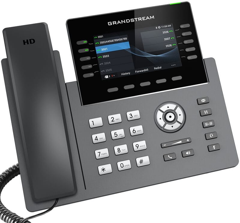 هاتف IP بـ16 حساب SIP (10 خطوط) Grandstream GRP2615 — صورة 2