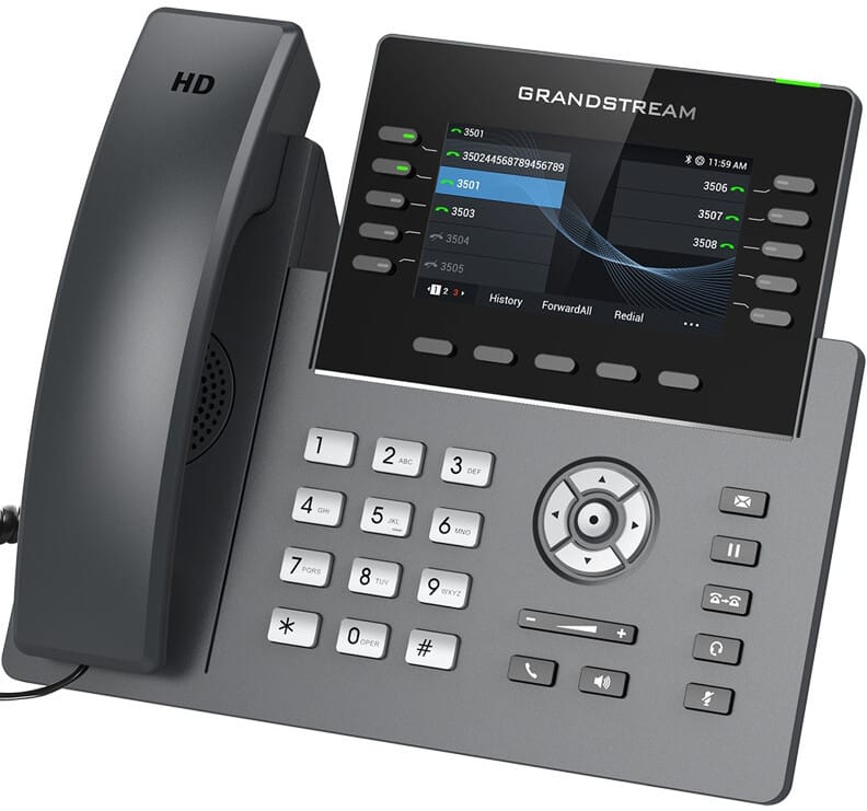 Téléphone IP 16 Comptes SIP (10 Lignes) Grandstream GRP2615 — image 3