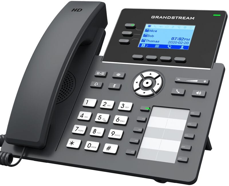 Téléphone IP 6 Comptes SIP / 3 lignes Grandstream GRP2604 — image 2