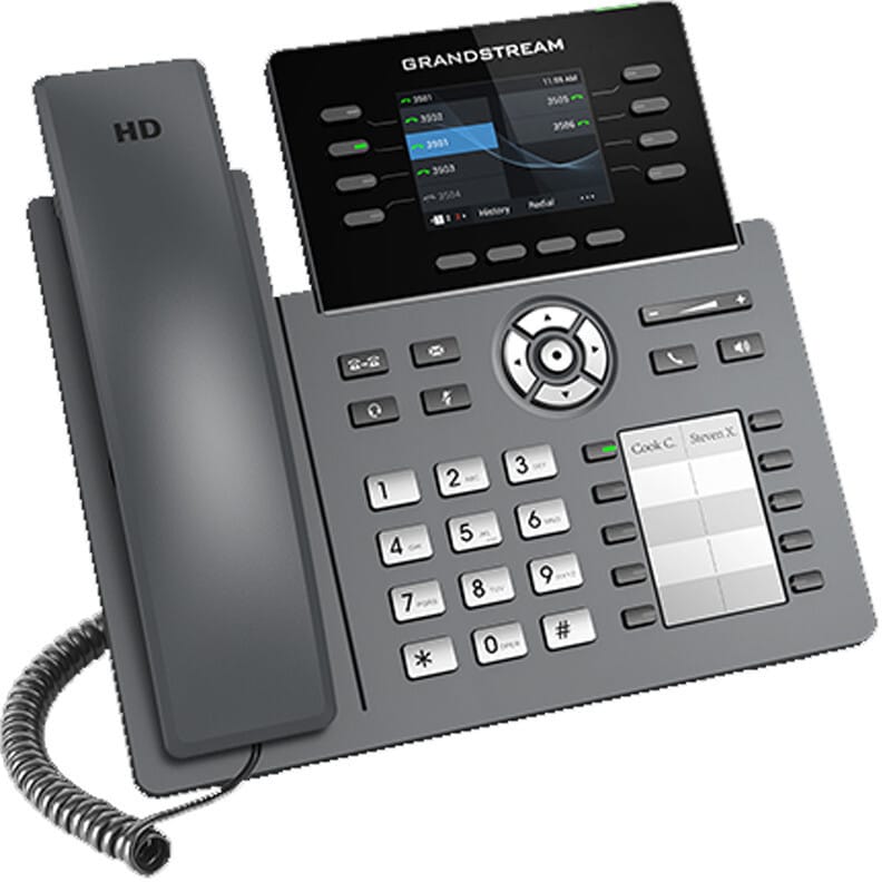 Téléphone IP 4 Comptes SIP professionnel Grandstream GRP2634 — image 2