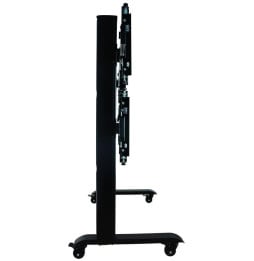 Chariot/support universel B-Tech System X pour avec micro-ajustement pour 46-60" (BT8371-2x2/BS)