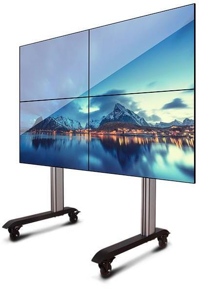 Chariot/support universel B-Tech System X pour avec micro-ajustement pour 46-60" (BT8371-2x2/BS) — image 4