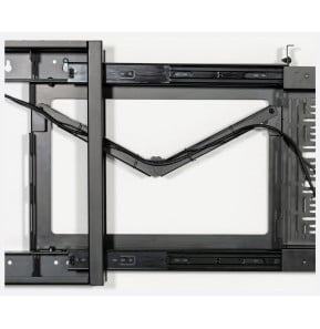 Support mural pour écran plat avec plateau de rangement AV coulissant B-Tech (BT7883/B)