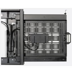 Support mural pour écran plat avec plateau de rangement AV coulissant B-Tech (BT7883/B)