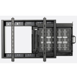 Support mural pour écran plat avec plateau de rangement AV coulissant B-Tech (BT7883/B)