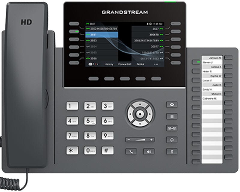 هاتف IP احترافي 12 خطاً Grandstream GRP2636 — صورة 1