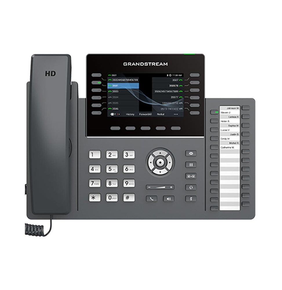 Téléphone IP professionnel 12 lignes Grandstream GRP2636