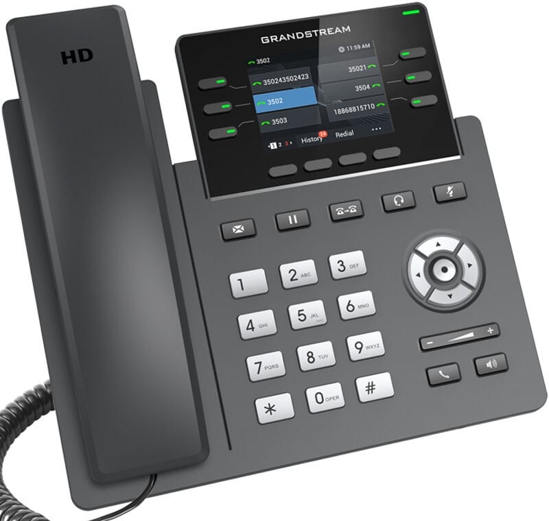 Téléphone IP 3 lignes Grandstream GRP2613 — image 2