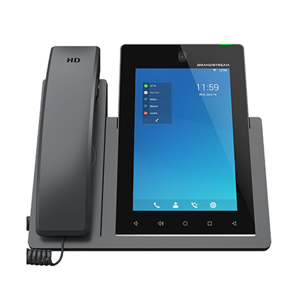 Visiophone intelligent de pointe pour Android Grandstream GXV3470