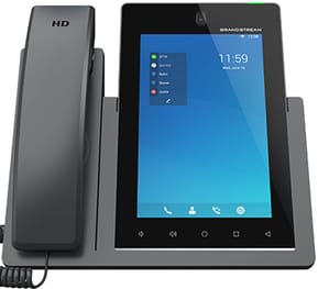 Visiophone intelligent de pointe pour Android Grandstream GXV3470