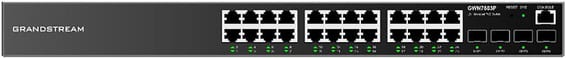 Grandstream GWN7803P Layer 2+ Managed Switch 24 Gigabit PoE Ports + 4 SFP Ports