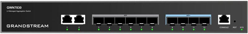 جهاز Switch مُدار من الطبقة 3 Grandstream GWN7830 — صورة 1