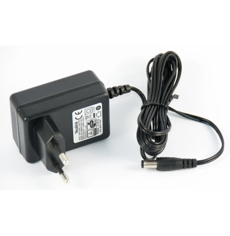 Alimentation pour téléphones IP Yealink 5V 1.2 A (330000011036)
