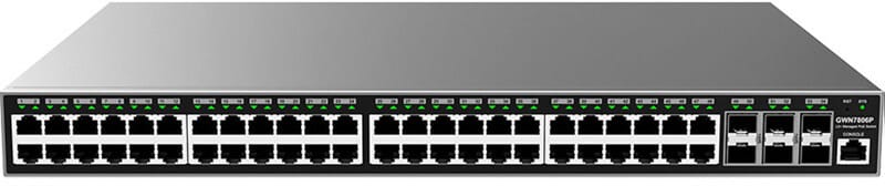 Grandstream GWN7806P Layer 2+ Managed Switch 48 Gigabit Ports + 6 SFP+ Ports — image 1