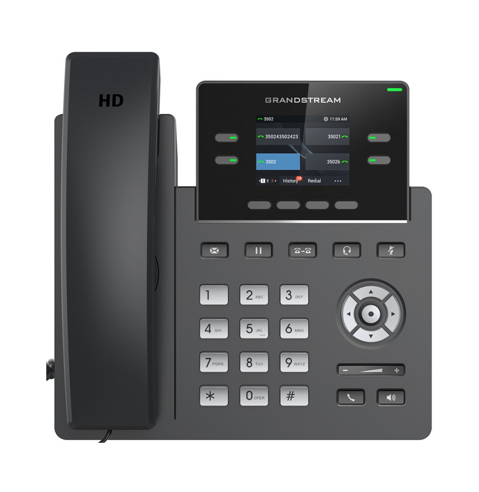 Téléphone IP 2 lignes Grandstream GRP2612W