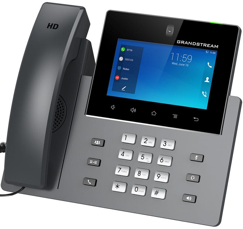 Téléphone vidéo intelligent IP à 16 lignes Grandstream GXV3350 — image 3