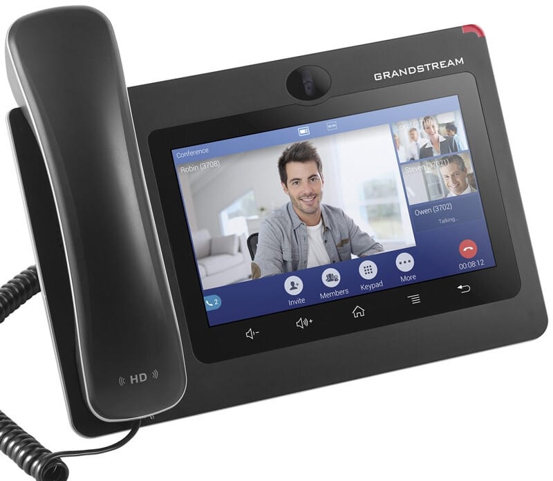 Téléphone IP Multimédia 16 lignes / 16 comptes SIP Grandstream GXV3370 — image 1