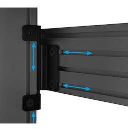 Kit de jonction B-Tech pour supports Audio Vidéo System X (BT8380-JPK/B)