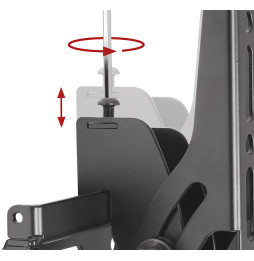 Support mural universel B-Tech pour écrans plats avec inclinaison (BT8431/B)