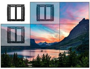 Support mural vidéo B-Tech à service complet et à ouverture douce Slimline (BT8312/B V2) — image 6