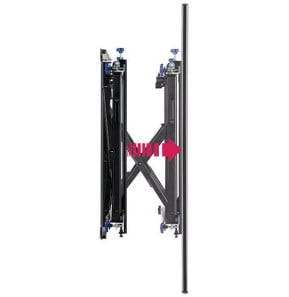 Support mural vidéo B-Tech à service complet et à ouverture douce Slimline (BT8312/B V2)