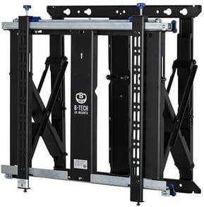 Support mural vidéo B-Tech à service complet et à ouverture douce Slimline (BT8312/B V2)
