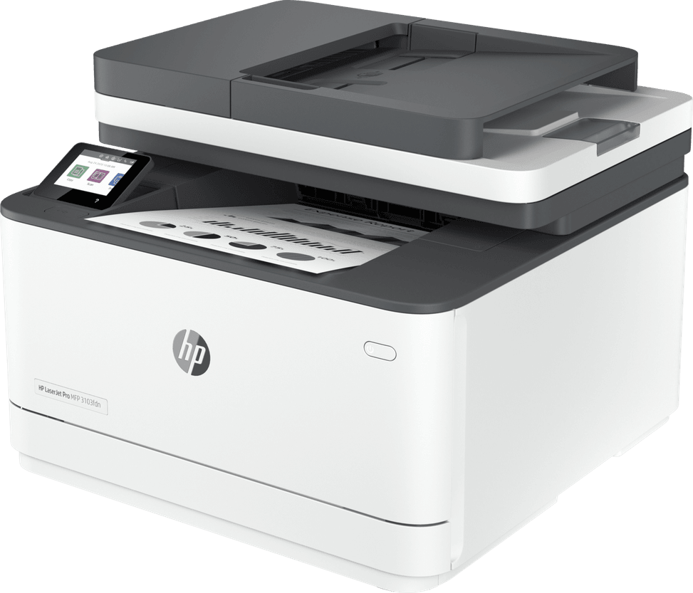 طابعة ليزر أحادية اللون متعددة الوظائف HP LaserJet Pro 3103fdn (3G631A) — صورة 3