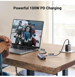 HUB Ugreen Revodok 1061 USB-C 6 en 1 Supporte PD (Power Delivery) 100W Recharge (15598)