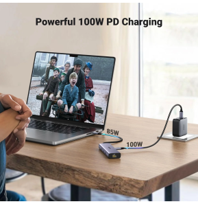 HUB Ugreen Revodok 1061 USB-C 6 en 1 Supporte PD (Power Delivery) 100W Recharge (15598)