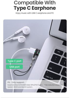 Adaptateur Ugreen USB-A Mâle vers USB-C Femelle (50568) — image 3
