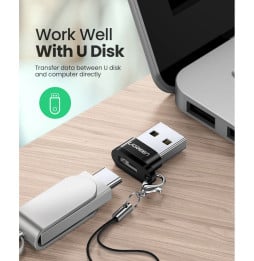 Adaptateur Ugreen USB-A Mâle vers USB-C Femelle (50568)