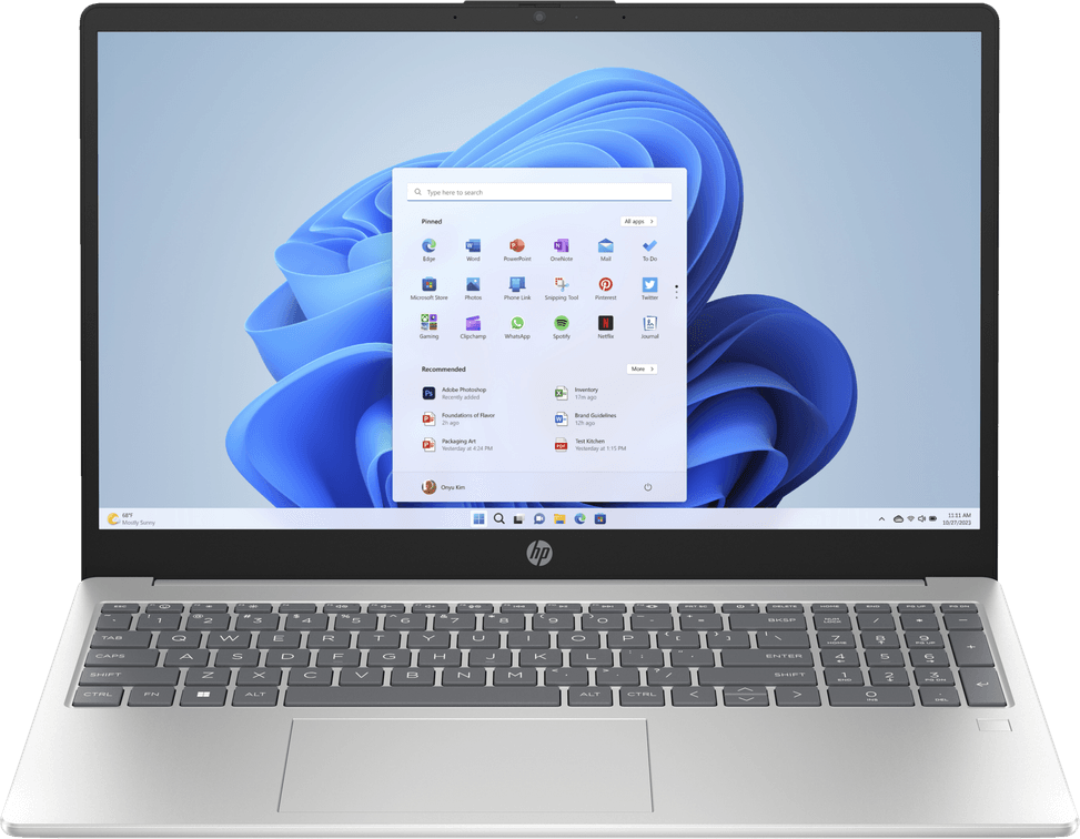 Ordinateur portable HP 15-fd0306nk (A76C5EA) — image 1