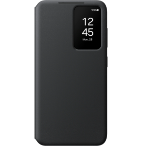 Étui Smart View avec porte-carte Samsung pour Galaxy S24 (EF-ZS921CBEGWW)